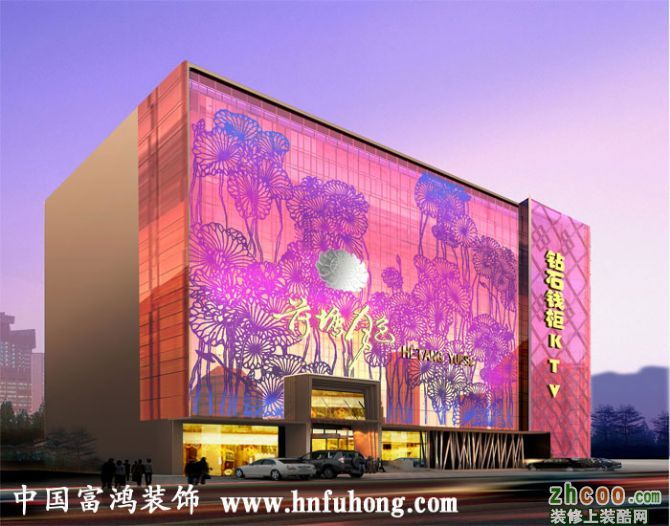 郑州洗浴设计|会所设计|荷塘月色会所|河南省富鸿装饰设计工程有限公司