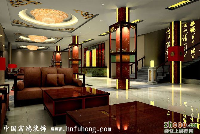 郑州酒店设计|餐厅设计|开封第一楼|河南省富鸿装饰设计工程有限公司