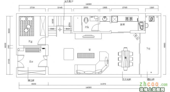 实创装饰-【实景】10.8万打造泰禹家园170㎡复式四居室现代简约风格装修设计案例璐