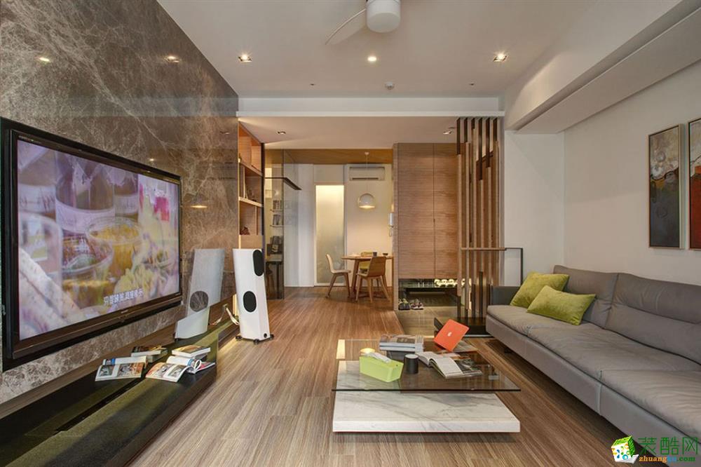 北京130平米三室两厅现代风格案例图