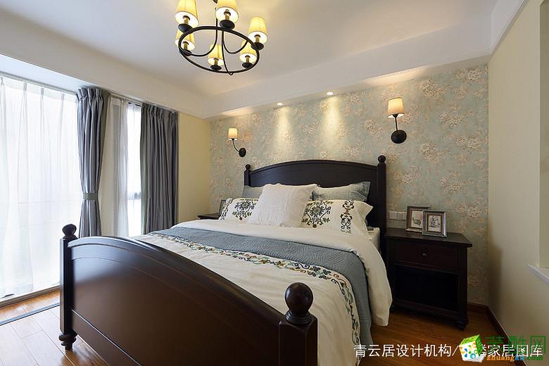 杭州青云居装饰—160方美式混搭三室两厅装修设计效果图