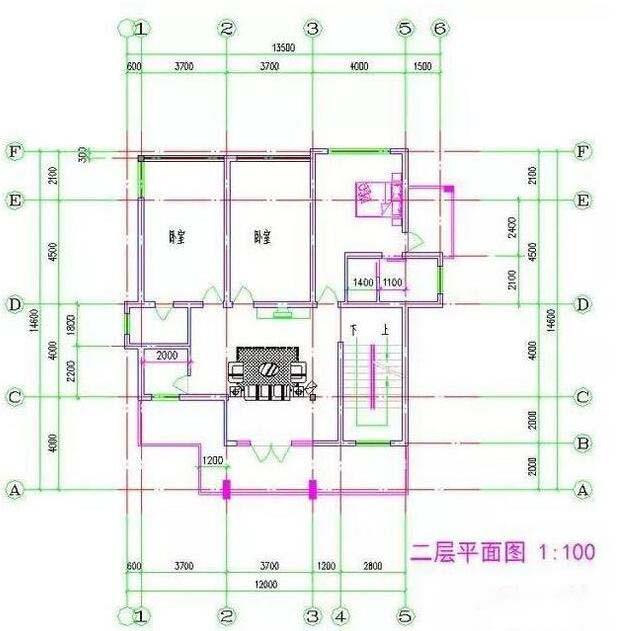 2套农村三层自建楼房方正户型带农村三层平面图